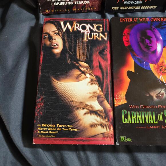 HORROR Lot Of 6 VHS Evil Dead 2 Army Of Darkness Cabin Fever Carnival Of Souls - Picture 4 of 8